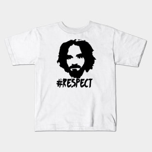 Charlie manson #Respect Kids T-Shirt